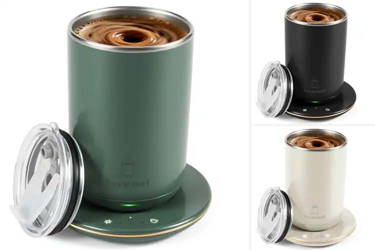 Detailed view of Best Heated Mug With Detachable Base