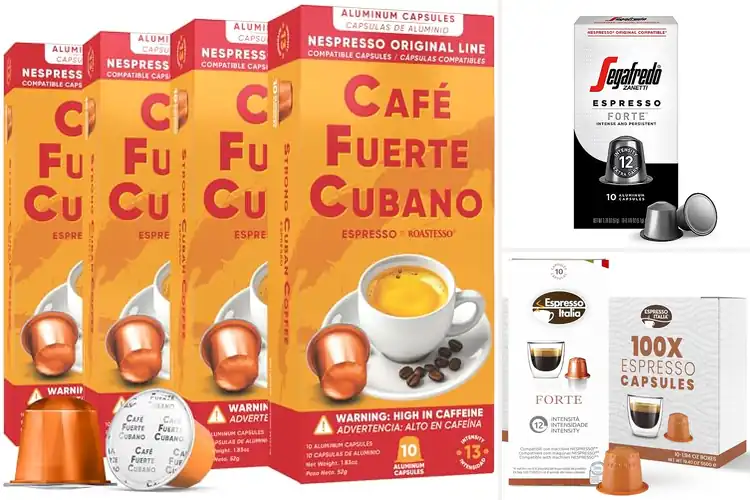 Detailed view of Best High Intensity Espresso Pods
