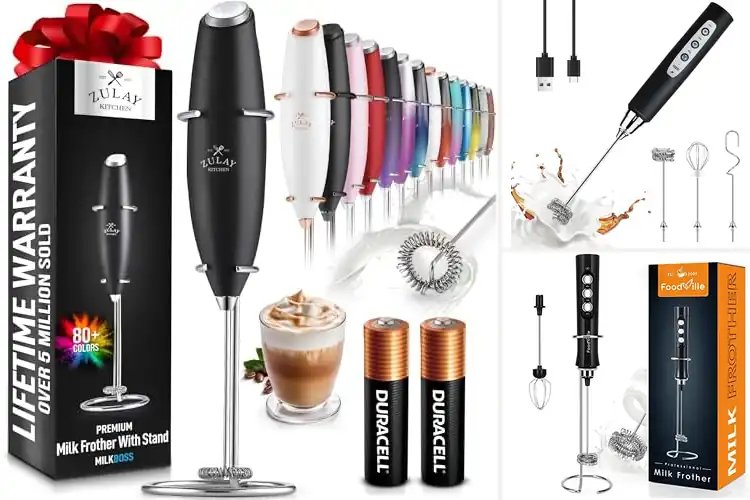 Detailed view of Top 10 High-Speed Frothers for Creamy Beverages
