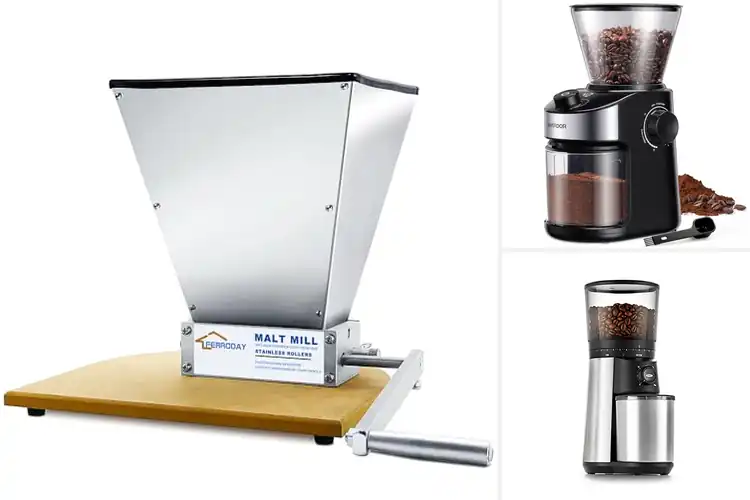 Detailed view of Best Home Brewing Grinders