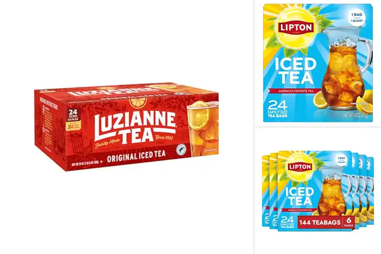 Detailed view of 10 Best Iced Tea Bags: Refreshing Zero-Calorie Brews