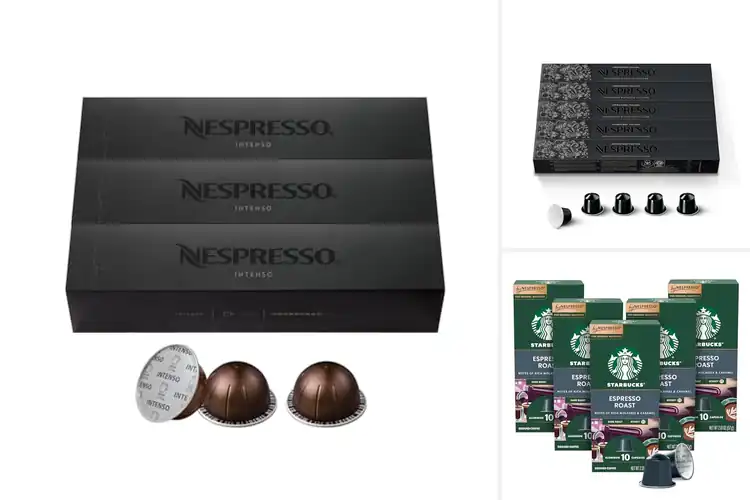 Detailed view of Best Intense Dark Roast Nespresso Pods