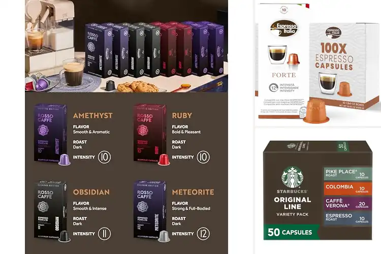 Detailed view of 10 Best Intense Espresso Pods: Bold Flavor Picks for Nespresso