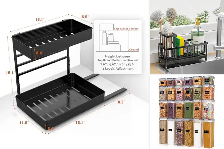 Detailed view of 10 Must-Have Kitchen Organizers for a Stylish Kitchen