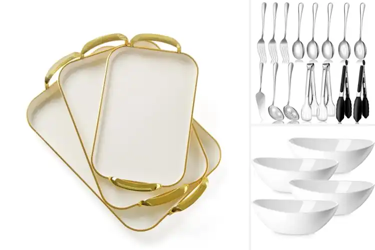 Detailed view of 10 Best Large Servings: Durable Platters for Easy Hosting