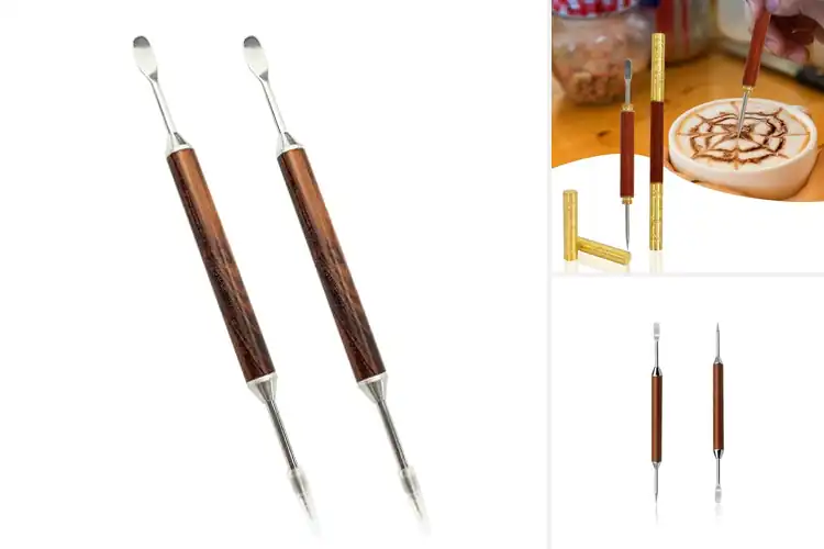 Detailed view of 10 Best Latte Art Pens for Effortless Coffee Designs