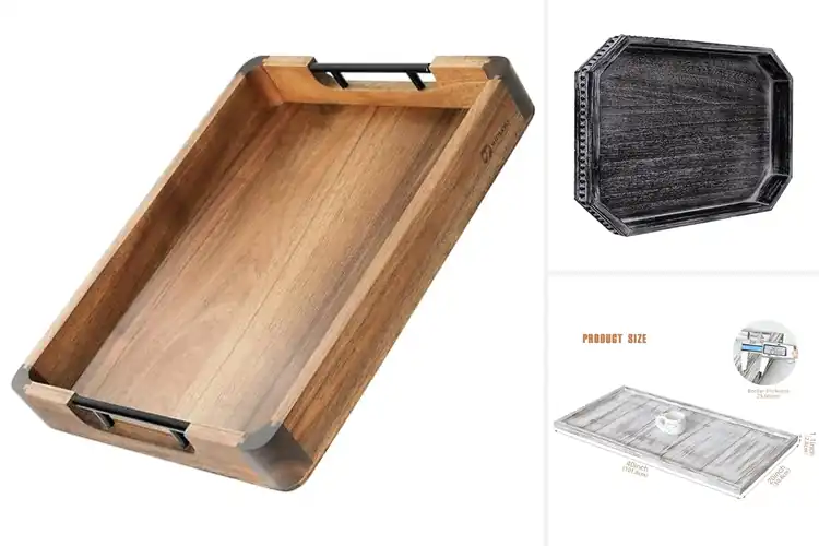 Detailed view of 10 Best Long Coffee Serving Top Trays for Fresh Coffee
