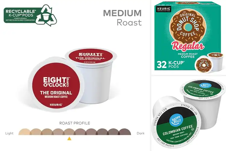 Detailed view of 10 Best Medium Roast Coffees Pods: Smooth Morning Flavor