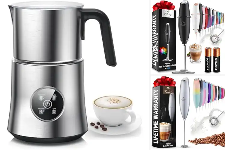 Detailed view of Top 10 Milk Frothers for Your Coffee Bliss