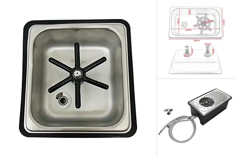 Detailed view of 4 Best Milk Frothing Pitcher Rinsers for Spotless Tools