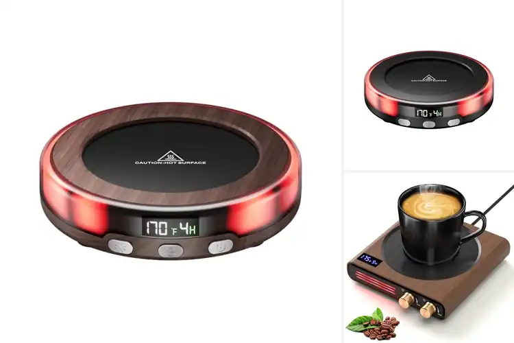 Detailed view of Best Multi-Color Light Coffee Warmers