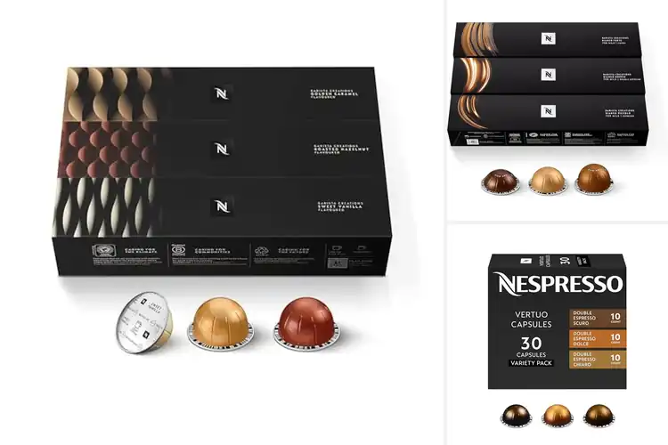 Detailed view of Best Nespresso Vertuo Barista Creations Packs