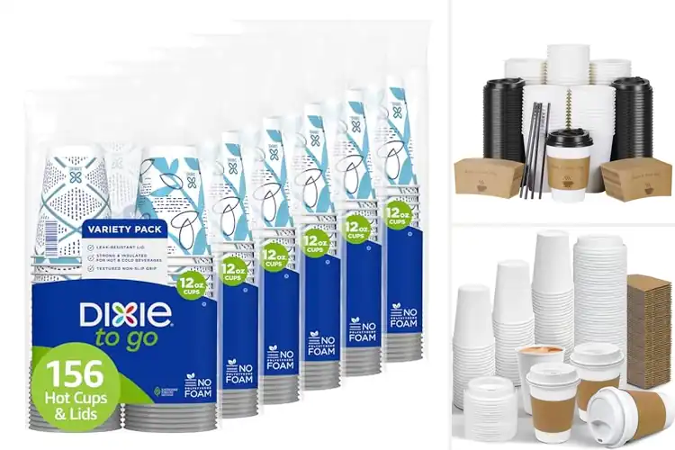 Detailed view of 10 Best Office Coffee Cups With Lids to Keep Drinks Hot
