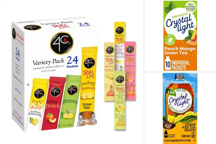 Detailed view of Best On The Go Tea Packages