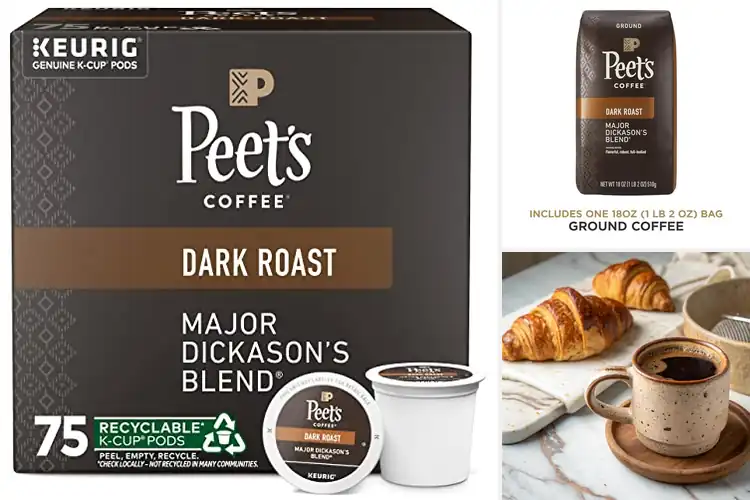 Detailed view of 10 Best Peet’s Dark Roast Coffees: Bold Picks Await