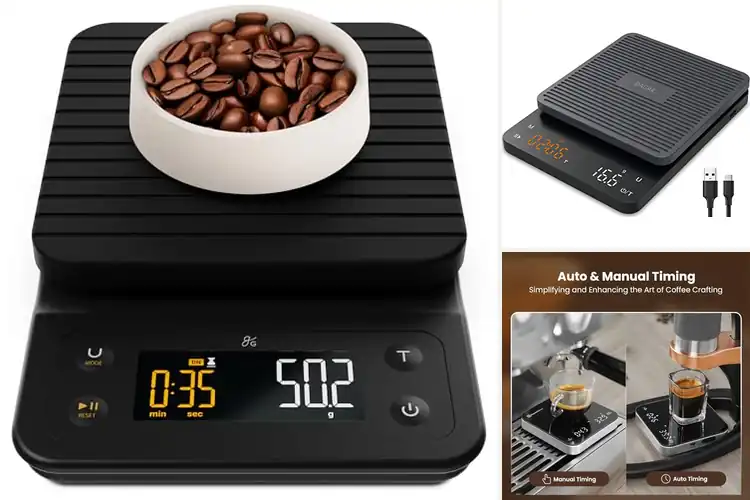 Detailed view of 10 Best Pour Over Scales for Flavorful Mornings