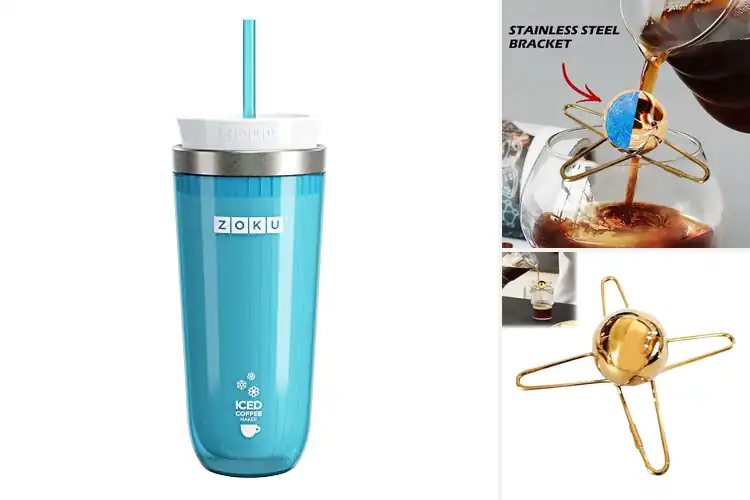 Detailed view of 10 Best Reusable Coffee Chillers Keep Cold
