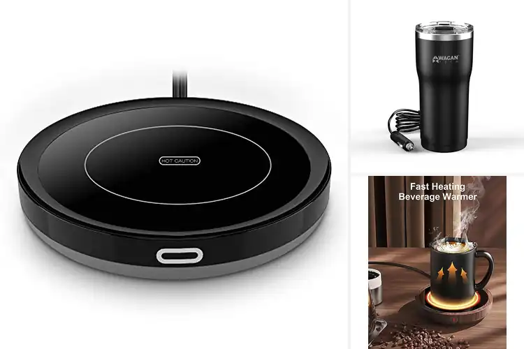 Detailed view of Best Spill Resistant Coffee Warmer: Hot & Mess-Free