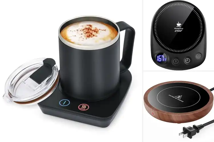 Detailed view of Best Stainless Steel Coffee Mug Warmer