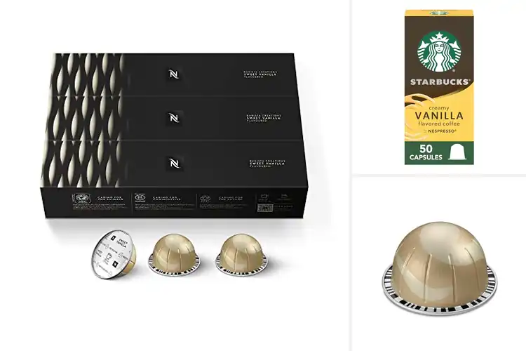 Detailed view of Best Sweet Vanilla Flavored Nespresso Pods
