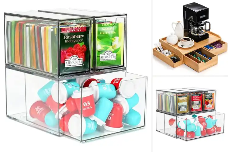 Detailed view of 10 Best Tea And Coffee Storage Organizers Transform