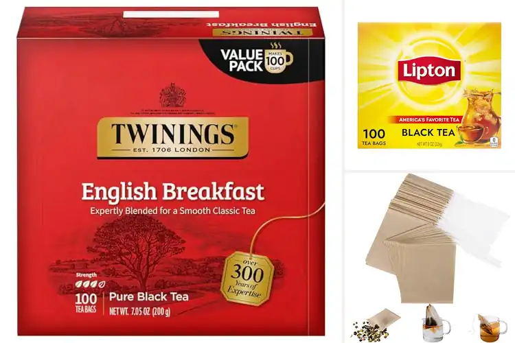 Detailed view of 10 Best Tea Bags: Rich Flavors & Smooth Convenience