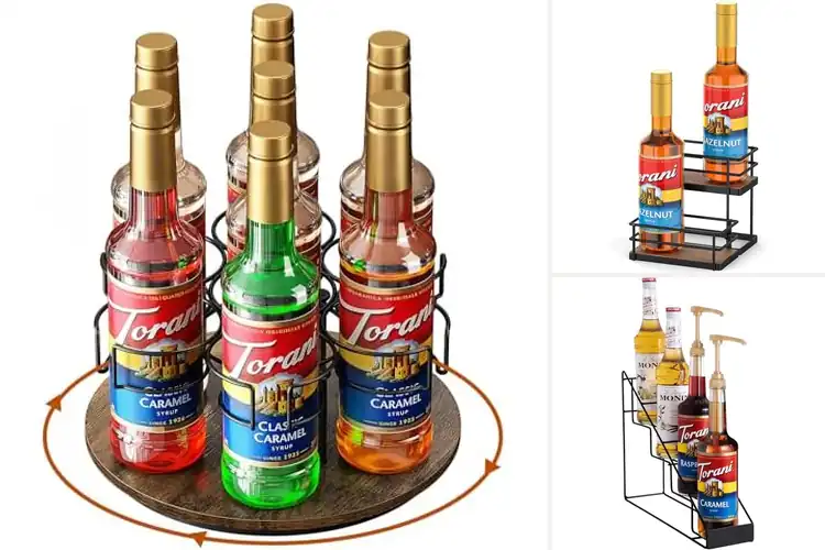Detailed view of 10 Best Torani Syrup Organizers for a Chic Coffee Bar