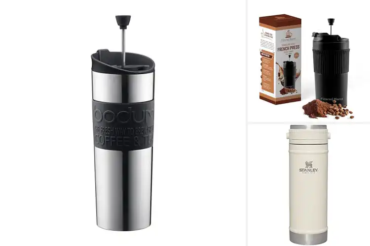 Detailed view of Best Travel Friendly Coffee Press: Brew Anywhere, Anytime