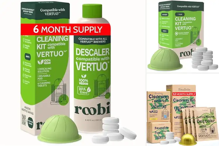Detailed view of Best Vertuo Cleaning Kits