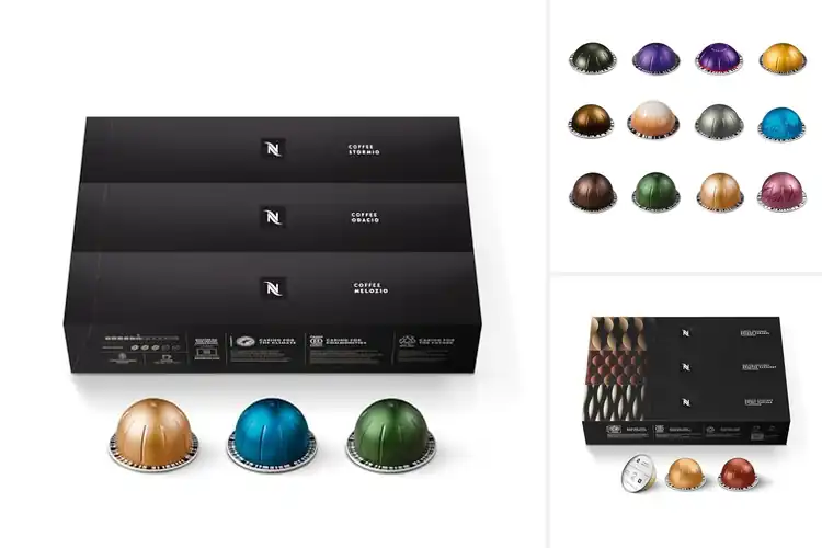 Detailed view of Best Vertuo Coffee Capsules Variety Pack