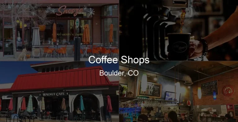 Photo of Coffee Shops in Boulder, CO