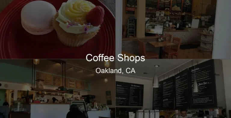 Photo of Coffee Shops in Oakland, CA