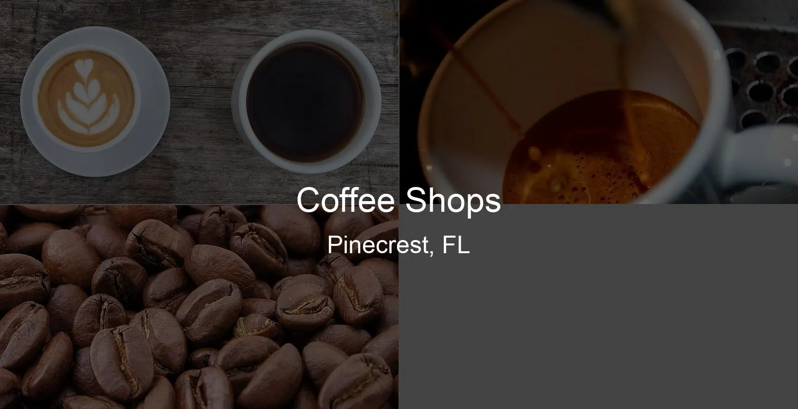 Photo of Coffee Shops in Pinecrest, FL